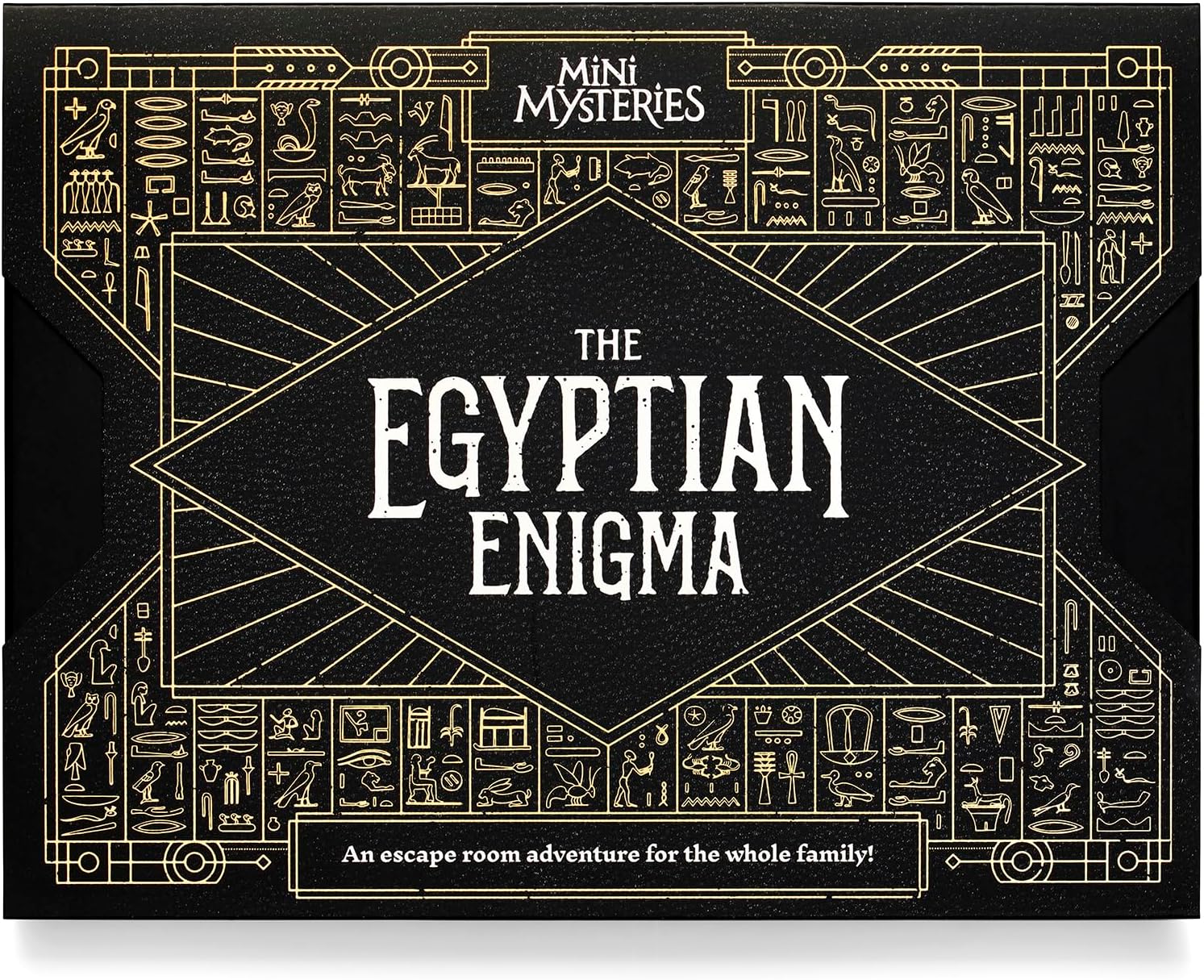 Mini Mysteries The Egyptian Enigma Immersive Historical Puzzle Game. Perfect for Family Game Night, Solo Players or Party Groups. Escape Room with Online Play. 1 to 5 Players, Ages 8+