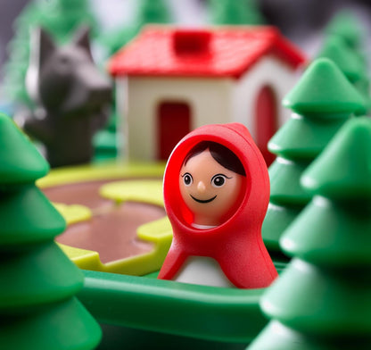 Smart Games - Little Red Riding Hood Deluxe, Puzzle Game with 48 Challenges and Picture Story Book, 4 - 7 Years