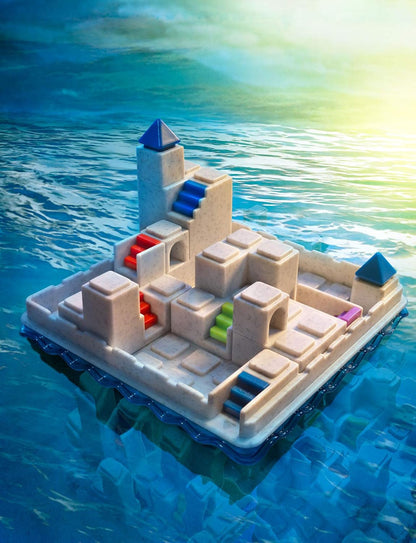 Smart Games - Atlantis Escape, Puzzle Game with 60 Challenges, 8+ Years
