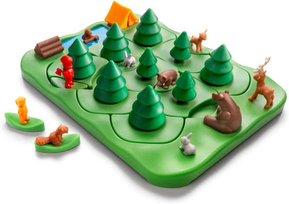 SmartGames - Grizzly Gears, Puzzle Game with 80 Challenges, 7+ Years
