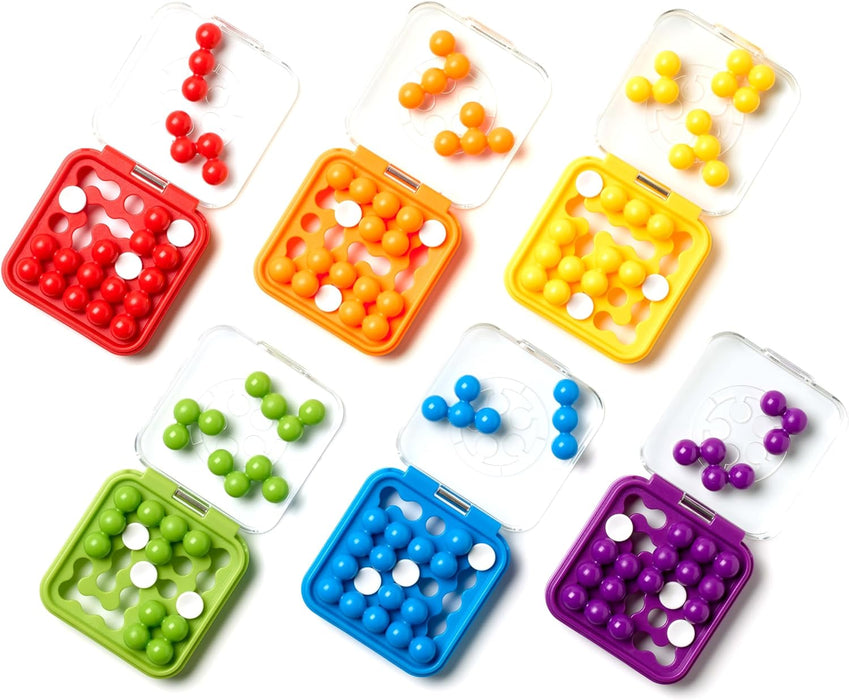 SmartGames - IQ Mini, Create Your Own Challenges, Compact Puzzle Game, 6+ Years