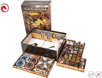 e-Raptor- Inserto: Gloomhaven - Jaw of The Lion, Color incoloro (ERA19269