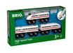 BRIO World High Speed Toy Train for Kids Age 3 Years Up - Wooden Railway Set Add On Accessories
