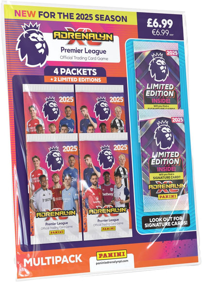 Panini Premier League 2024/25 Adrenalyn XL Multipack, Mixed