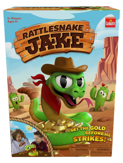 Rattlesnake Jake: Get the Gold Before He Strikes! | Kids Action Game | For 2-4 Players | Ages 4+