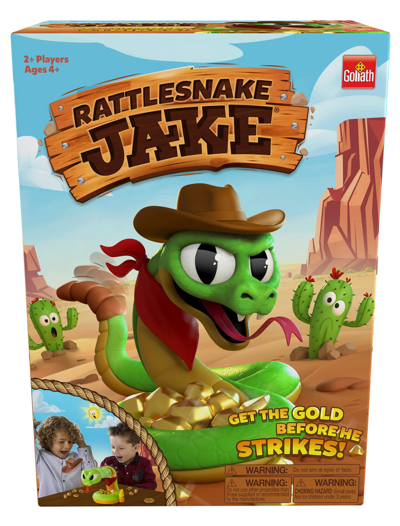 Rattlesnake Jake: Get the Gold Before He Strikes! | Kids Action Game | For 2-4 Players | Ages 4+