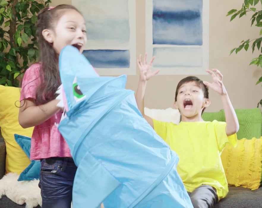 Goliath Games Giant Shark Bite: Snag the Fish and Be The Winner! | Kids Party Action Games | For 2-4 Players | Ages 4+