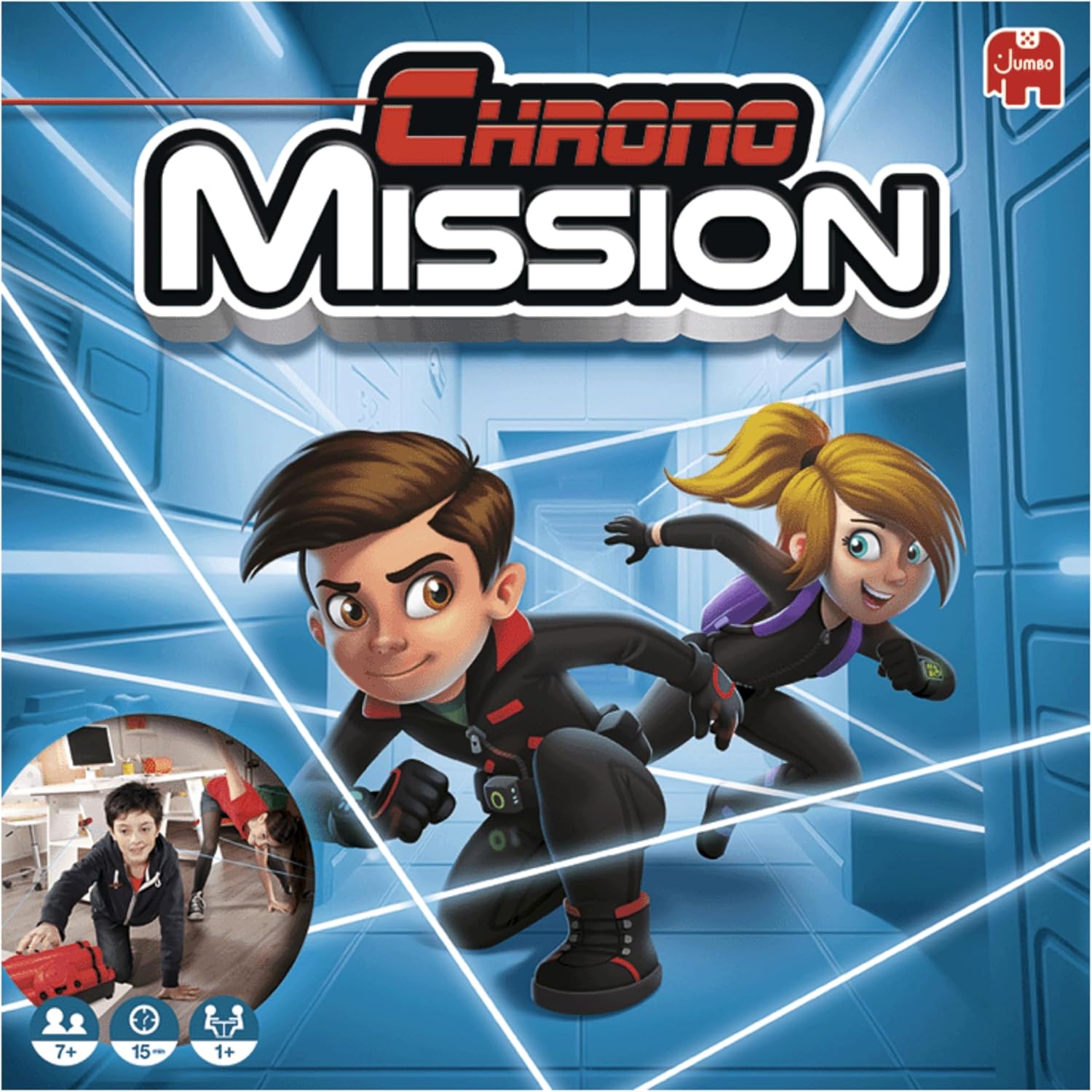 Chrono Mission Game - The Ultimate Adventure Spy Game for Kids - Become a Real Secret Agent, Cross Lasers & Complete a Spy Mission - Play with Friends or Solo - Kids Spy Set for Boys & Girls Ages 7 +