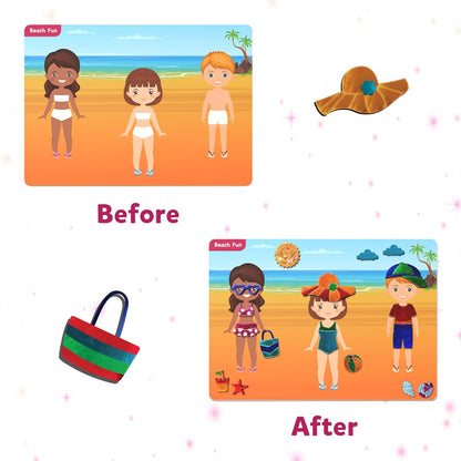 Skillmatics Art & Craft Activity - Foil Fun Dress Up, No Mess Art for Kids, Craft Kits & Supplies, DIY Creative Activity, Gifts for Girls & Boys Ages 4, 5, 6, 7, 8, 9, Travel Toys 6. Dress Up