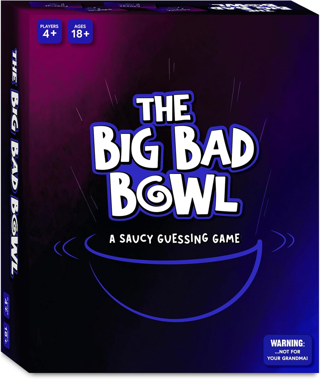Big Bad Bowl - Ultimate 600 Cards Fun Party Game for Adults, Engaging Icebreakers, Hilarious Group Challenges, Guessing Game, Travel-Friendly, Gifts for Game Night, Ages 18+