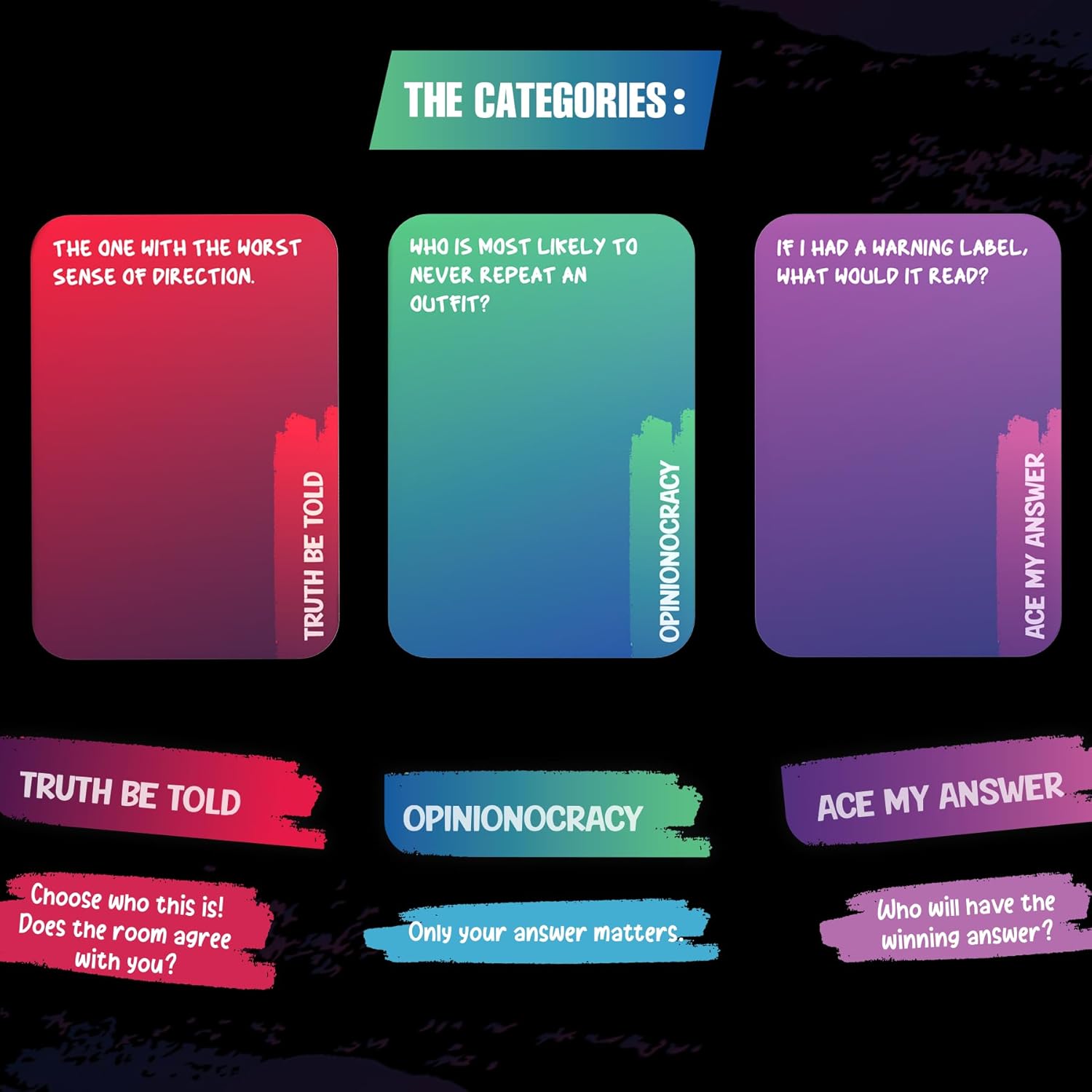 Uncoated Party Game for Adults Ages 21+, Hilarious, Social & Interactive Card Game for Game Night, Pre Games, Parties, & Gatherings, 4+ Players, 450+ Cards, Unfiltered Fun & No Sugarcoating