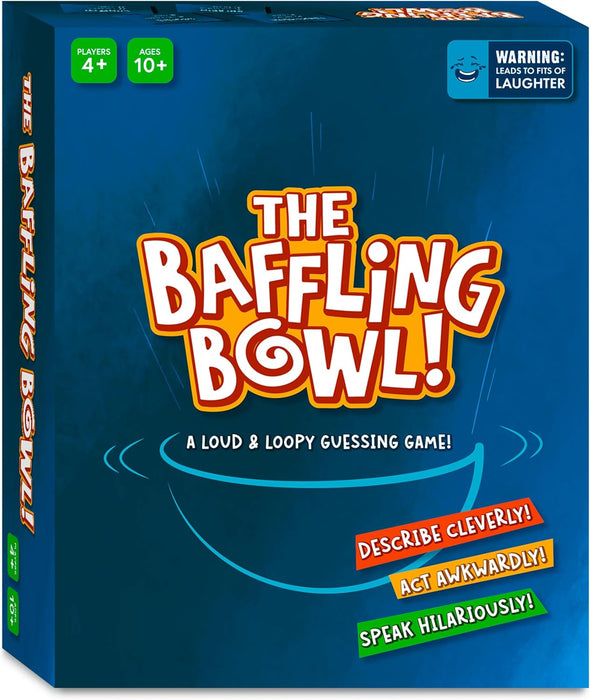 Baffling Bowl – lustiges Ratespiel mit 600 Karten für Kinder, Jugendliche und Erwachsene, Spaß, Bindung für Freunde und Familie, Herausforderungen für Spielabende, Partys, Geschenke für Kinder ab 10