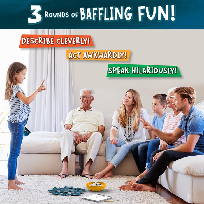 Baffling Bowl – lustiges Ratespiel mit 600 Karten für Kinder, Jugendliche und Erwachsene, Spaß, Bindung für Freunde und Familie, Herausforderungen für Spielabende, Partys, Geschenke für Kinder ab 10