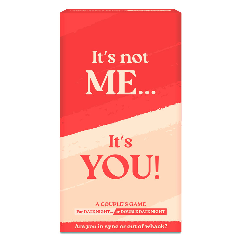 It's Not Me, It's You Couples Game - Exciting Date Night Game, Romantic Couple Gift Ideas for Valentine's Day, Weddings, Anniversary, Bridal Shower
