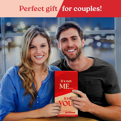 It's Not Me, It's You Couples Game - Exciting Date Night Game, Romantic Couple Gift Ideas for Valentine's Day, Weddings, Anniversary, Bridal Shower