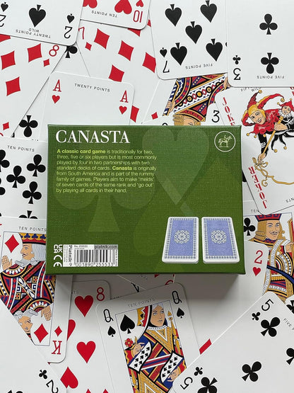 Gibsons Canasta Double Deck Playing Cards from Piatnik | Card Game | Pack of cards