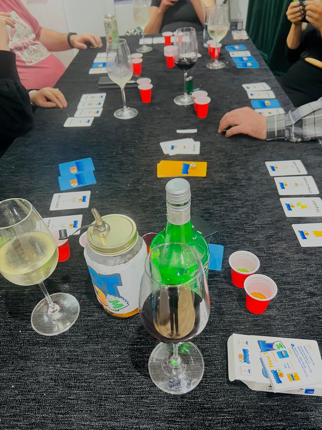 Shot 13 – A vibrant and hilarious twist on classic card based drinking games that combines mischief with simple strategy. Always drink responsibly!