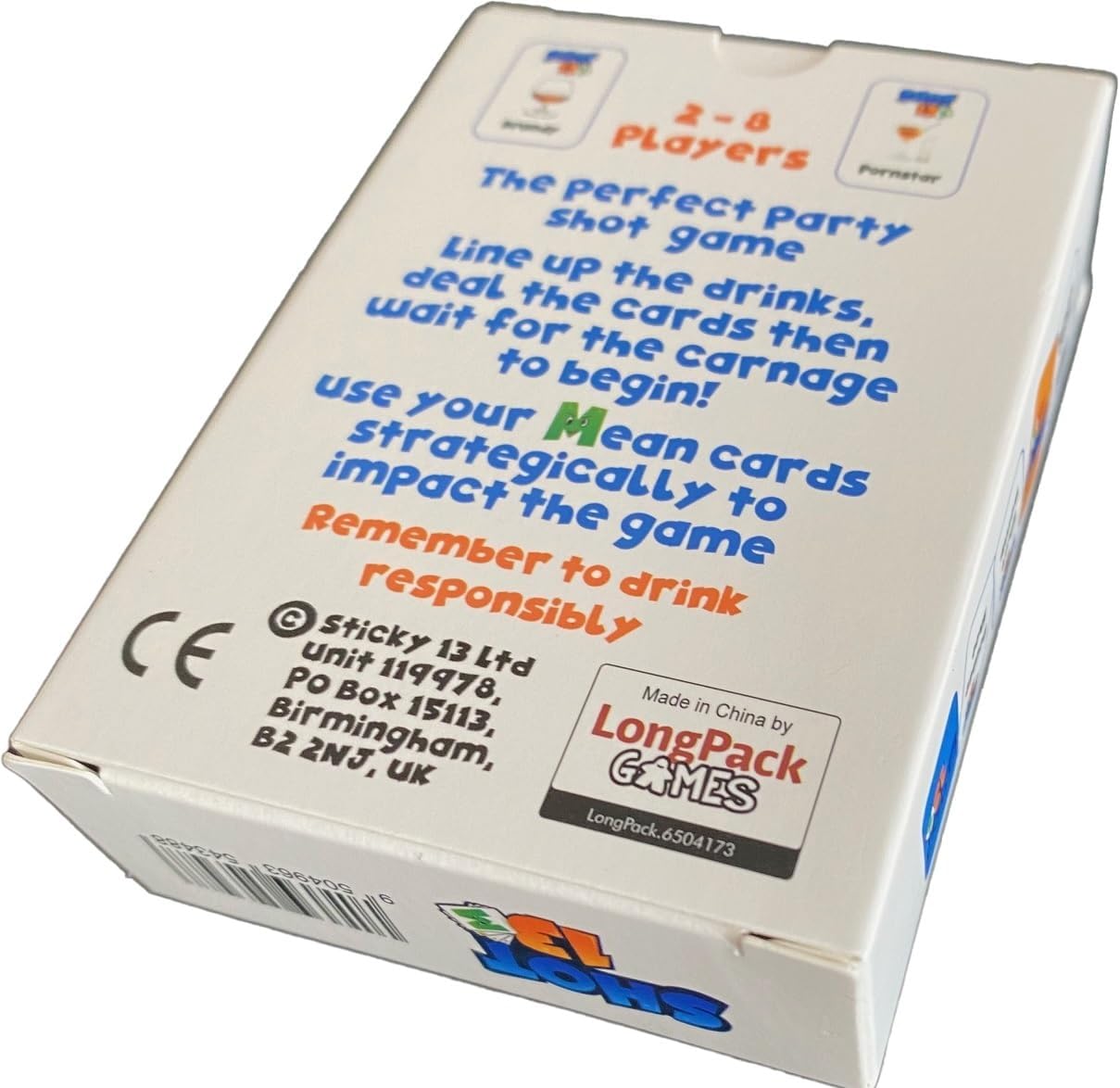 Shot 13 – A vibrant and hilarious twist on classic card based drinking games that combines mischief with simple strategy. Always drink responsibly!