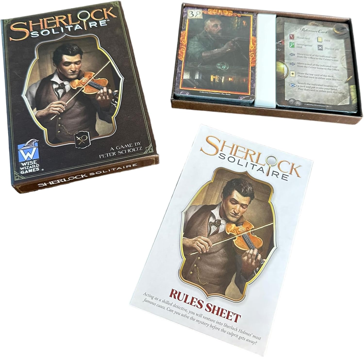 Sherlock Solitaire: A Game by Peter Scholtz
