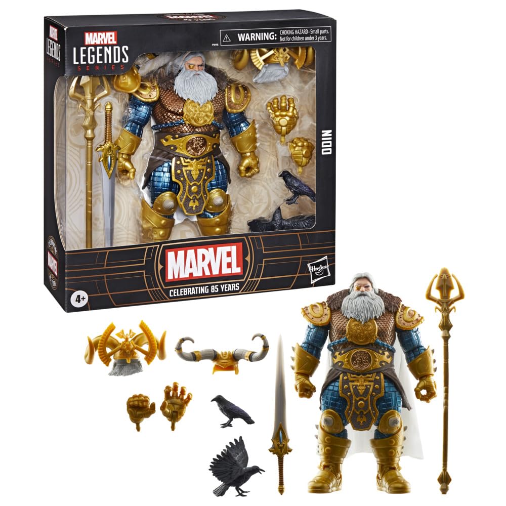 Marvel Legends Series, Odín, 85.º Aniversario de Marvel, Figura Premium Coleccionable a Escala de 15 cm Inspirada en los cómics