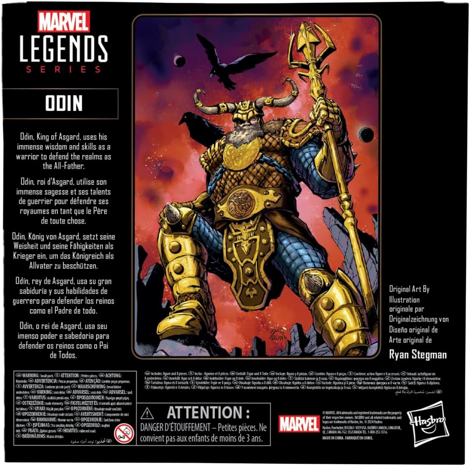Marvel Legends Series, Odín, 85.º Aniversario de Marvel, Figura Premium Coleccionable a Escala de 15 cm Inspirada en los cómics