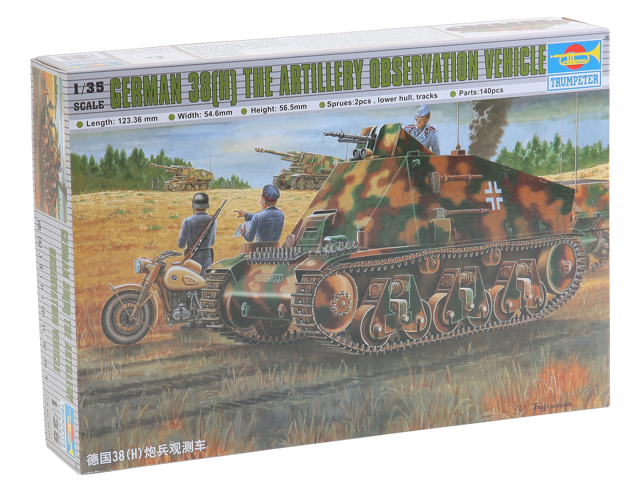 Trumpeter German 39(H)Conductor Voiture Kit