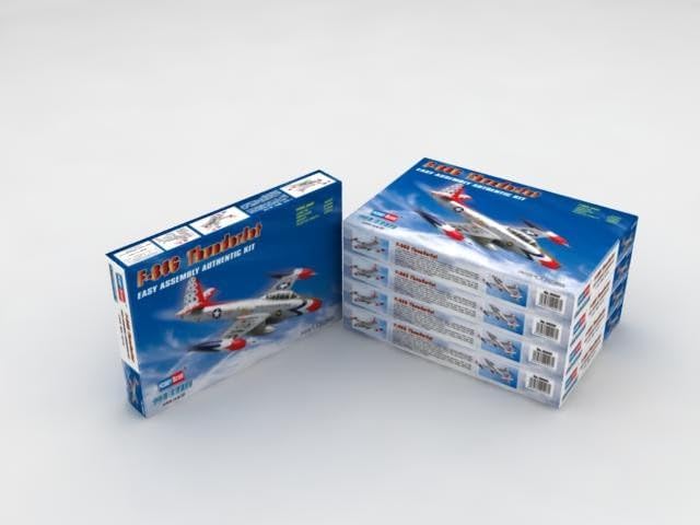 Hobby Boss F-84G Thunderjet Easy Assembly Kit Airplane Model Building Kit