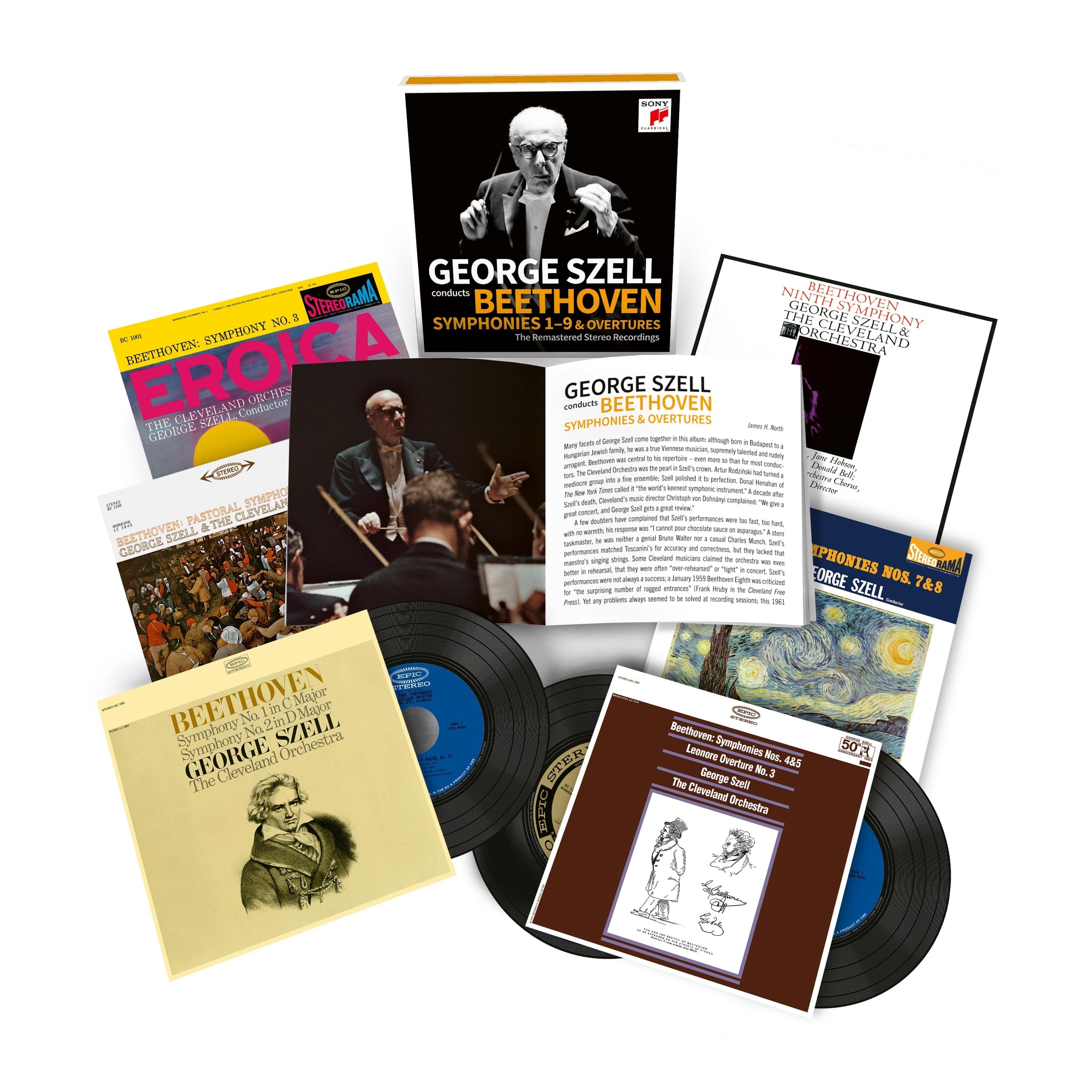 George Szell Conducts Beethoven: Symphonies 1-9 & Overtures