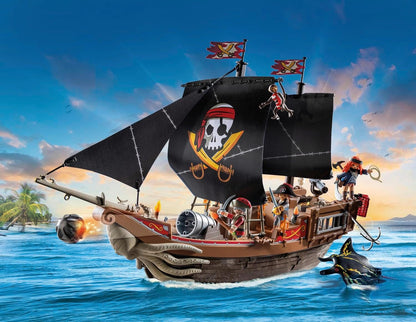 Playmobil Large Pirate Ship with Crew
