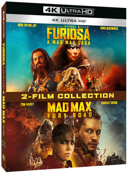Mad max : fury road + furiosa : une saga mad max 4k ultra hd