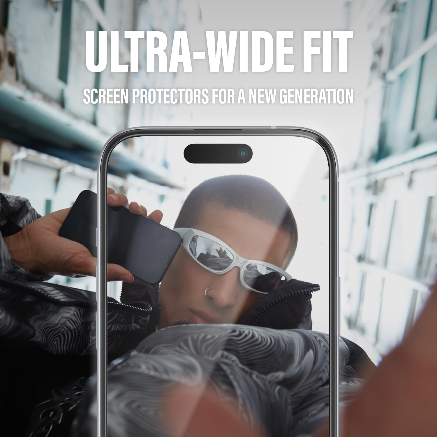 PanzerGlass SAFE. Screen Protector iPhone 2023 6.7 Pro Max Ultra-Wide Fit Protection d'écran transparent Apple 1