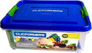 Clicformers bouwblokken - Basic 160 pcs bouwset - gepatenteerd constructie speelgoed - made in Belgium bouwspeelgoed