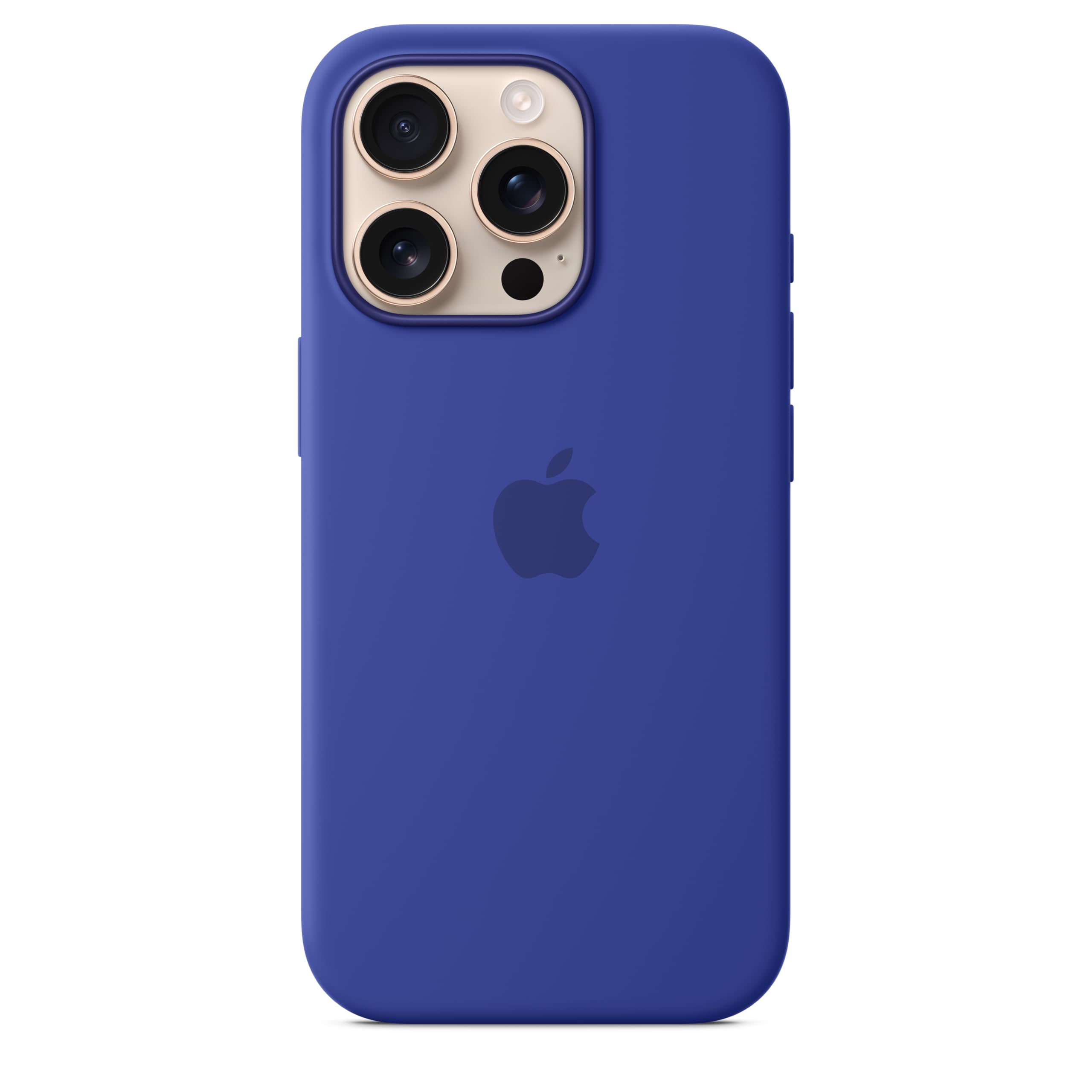 Apple - Back Cover For Mobile Phone - Magsafe Compatibility - Silicone - Ultramarine - For Iphone 16 Pro