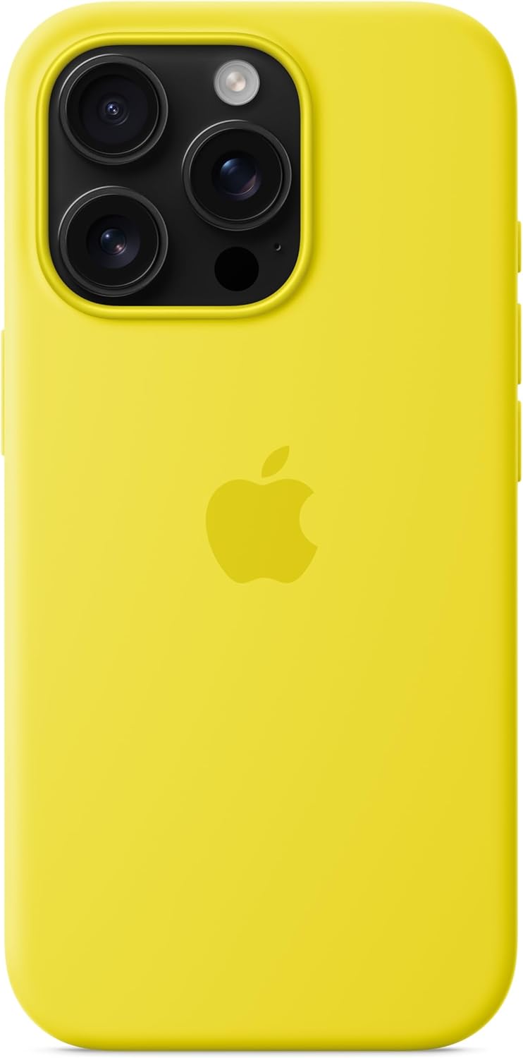Apple - Back Cover For Mobile Phone - Magsafe Compatibility - Silicone - Star Fruit - For Iphone 16 Pro