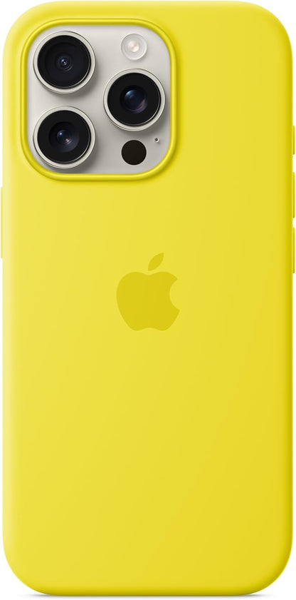 Apple - Back Cover For Mobile Phone - Magsafe Compatibility - Silicone - Star Fruit - For Iphone 16 Pro