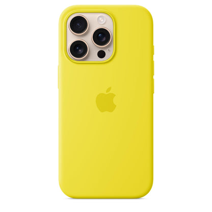Apple - Back Cover For Mobile Phone - Magsafe Compatibility - Silicone - Star Fruit - For Iphone 16 Pro