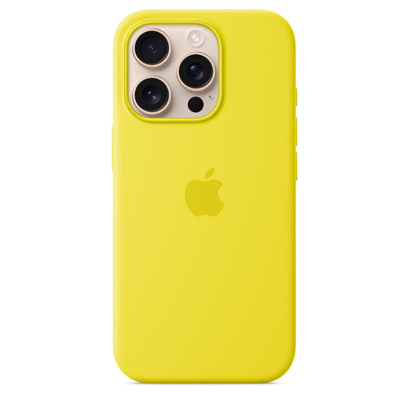 Apple - Back Cover For Mobile Phone - Magsafe Compatibility - Silicone - Star Fruit - For Iphone 16 Pro