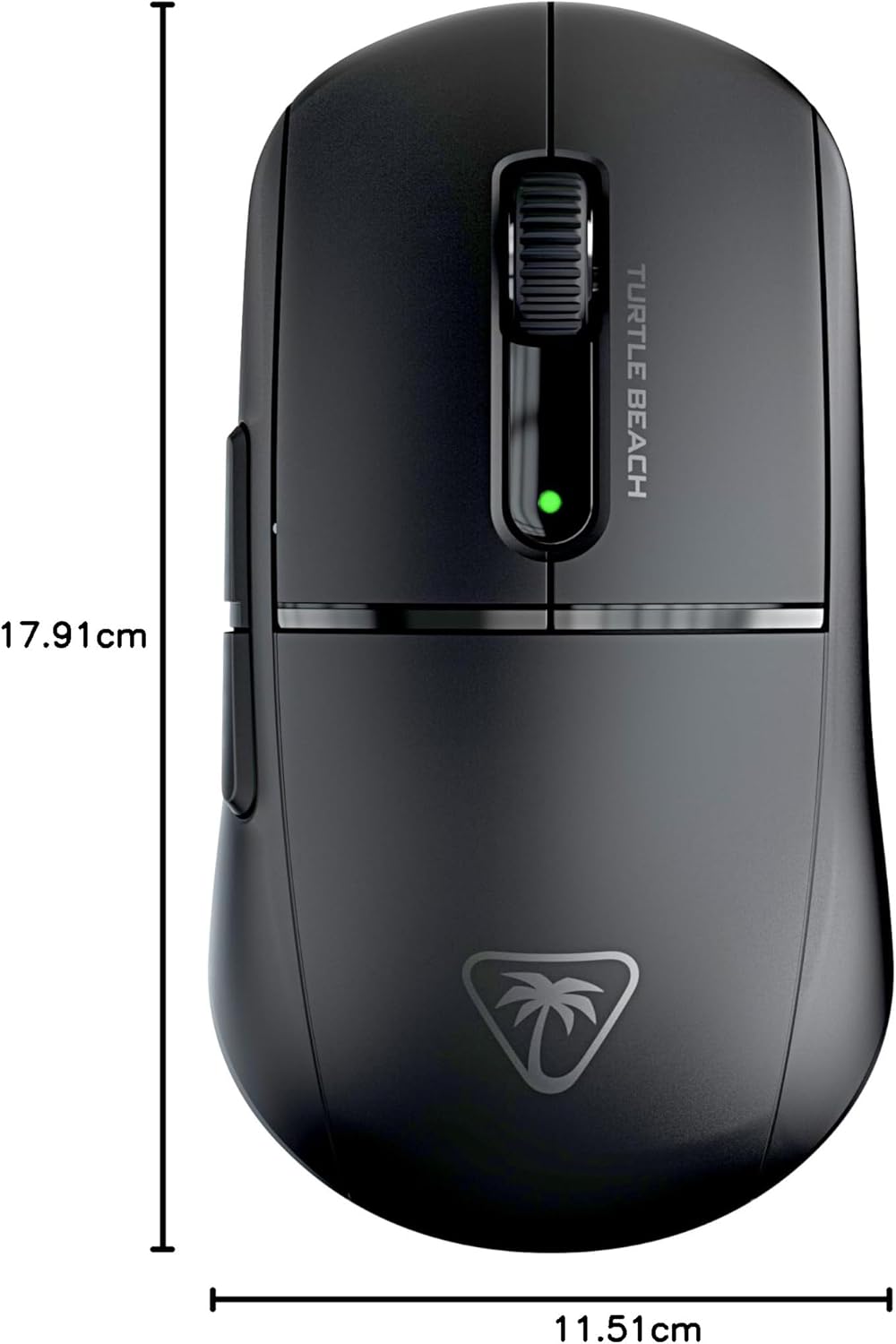 Turtle Beach Burst II Air – 2.4GHz Wireless Gaming Mouse: 47g Ultra Lightweight, Optical Switches, 26K DPI Optical Sensor, Bluetooth, 120h battery
