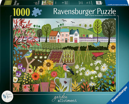 Ravensburger Puzzle 12001178 - Schrebergarten - 1000 Teile Puzzle für Erwachsene und Kinder ab 14 Jahren, Garten-Puzzle