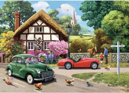 Ravensburger Leisure Days No.9 A Country Drive 1000 Piece Jigsaw Puzzles for Adults and Kids Age 12 Years Up