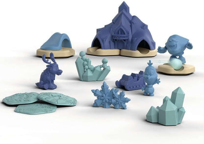 Ravensburger 23861 GraviTrax Junior Extension Disney Frozen, Marble Run for Children from 3 Years, with Toy Figures from the World of Frozen, Toy from 3 Years, White, Blue