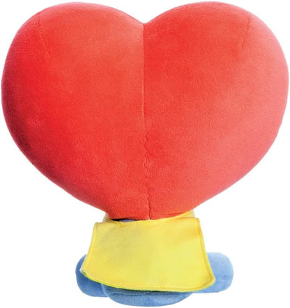 Aurora, 61474, BT21 Official Merchandise, Baby TATA Sitting Doll 8In, Soft Toy, Blue and Red