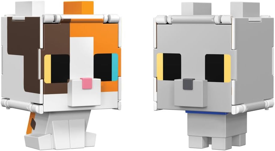 Minecraft Flipping' Figs 2 in 1 Figure HTL43-HTL45