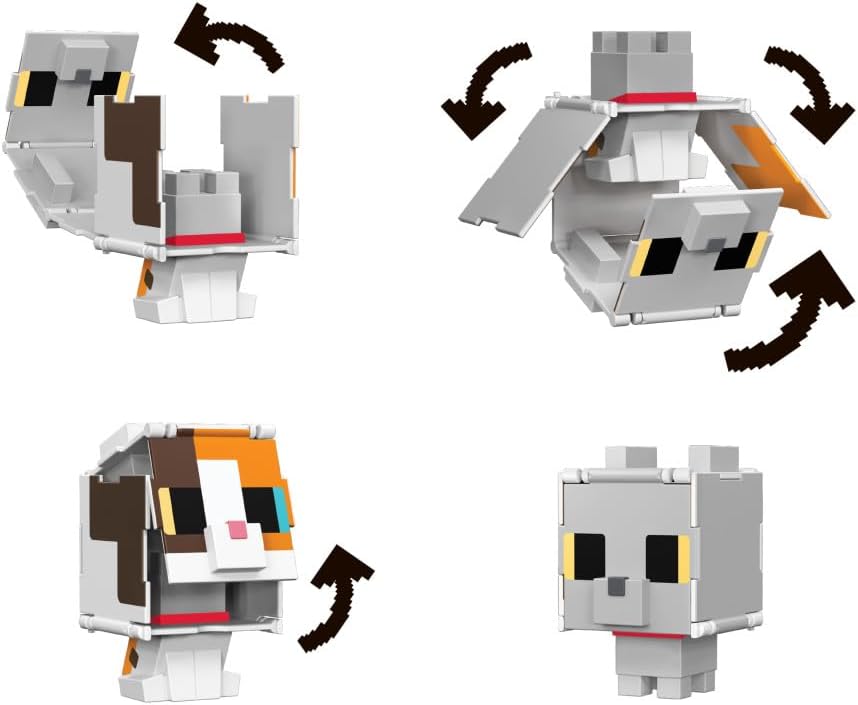 Minecraft Flipping' Figs 2 in 1 Figure HTL43-HTL45