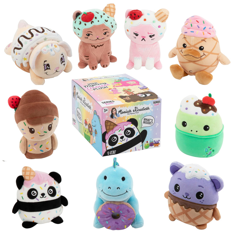 Moriah Elizabeth 15,2 cm Mini Mystery Plush - Serie 2; YouTube Craft Channel, Blind Box, 1 von 9 möglich, offizieller Merch