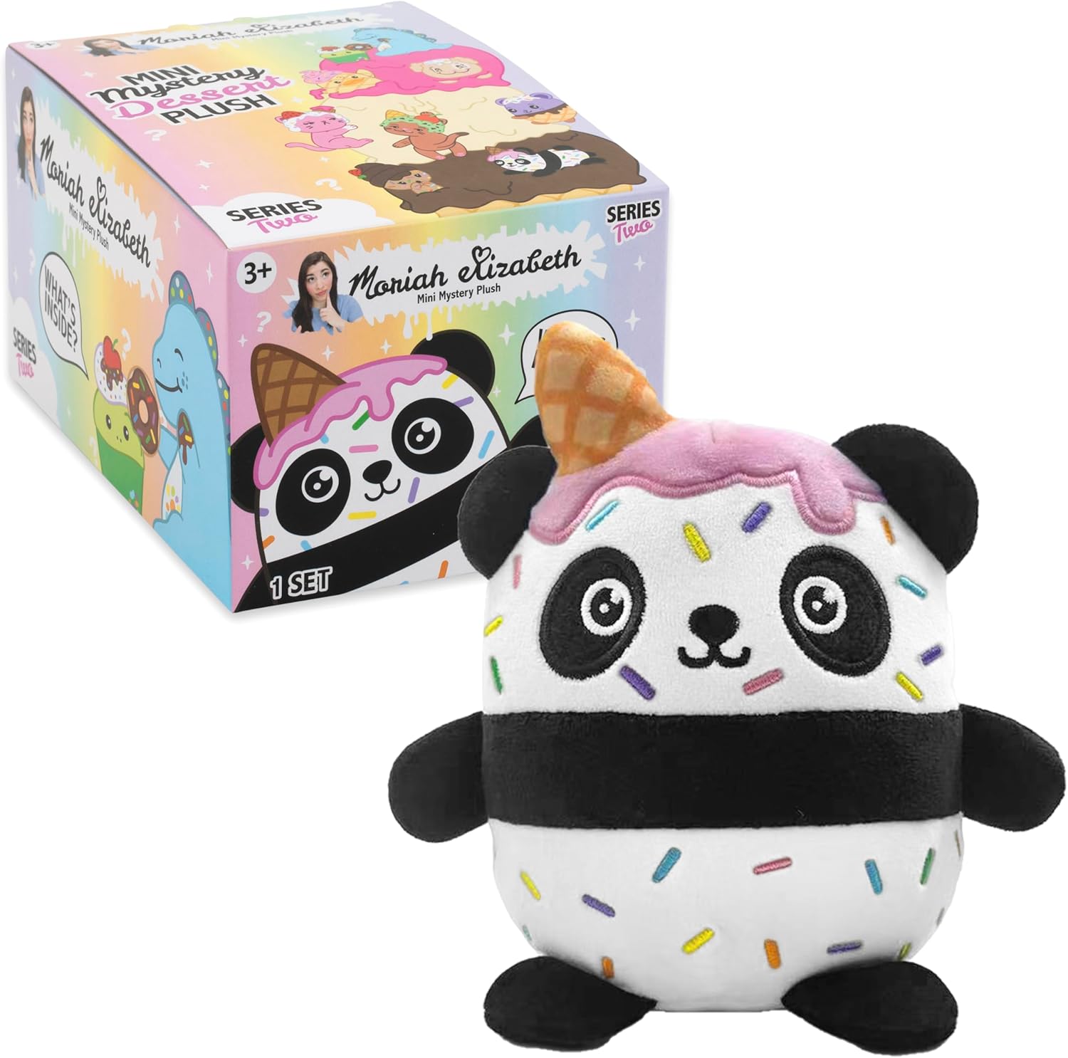 Moriah Elizabeth 15,2 cm Mini Mystery Plush - Serie 2; YouTube Craft Channel, Blind Box, 1 von 9 möglich, offizieller Merch
