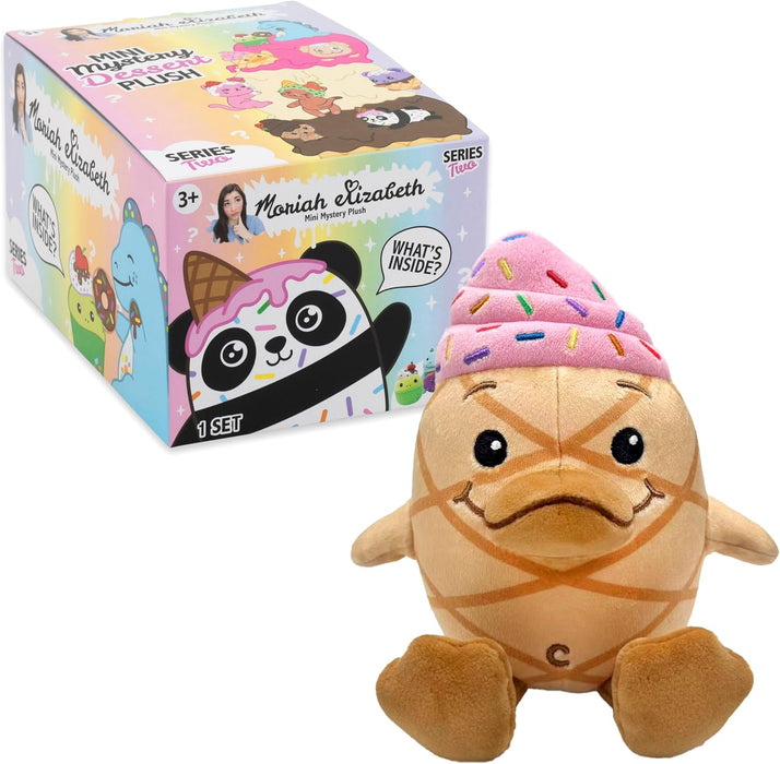 Moriah Elizabeth 15,2 cm Mini Mystery Plush - Serie 2; YouTube Craft Channel, Blind Box, 1 von 9 möglich, offizieller Merch