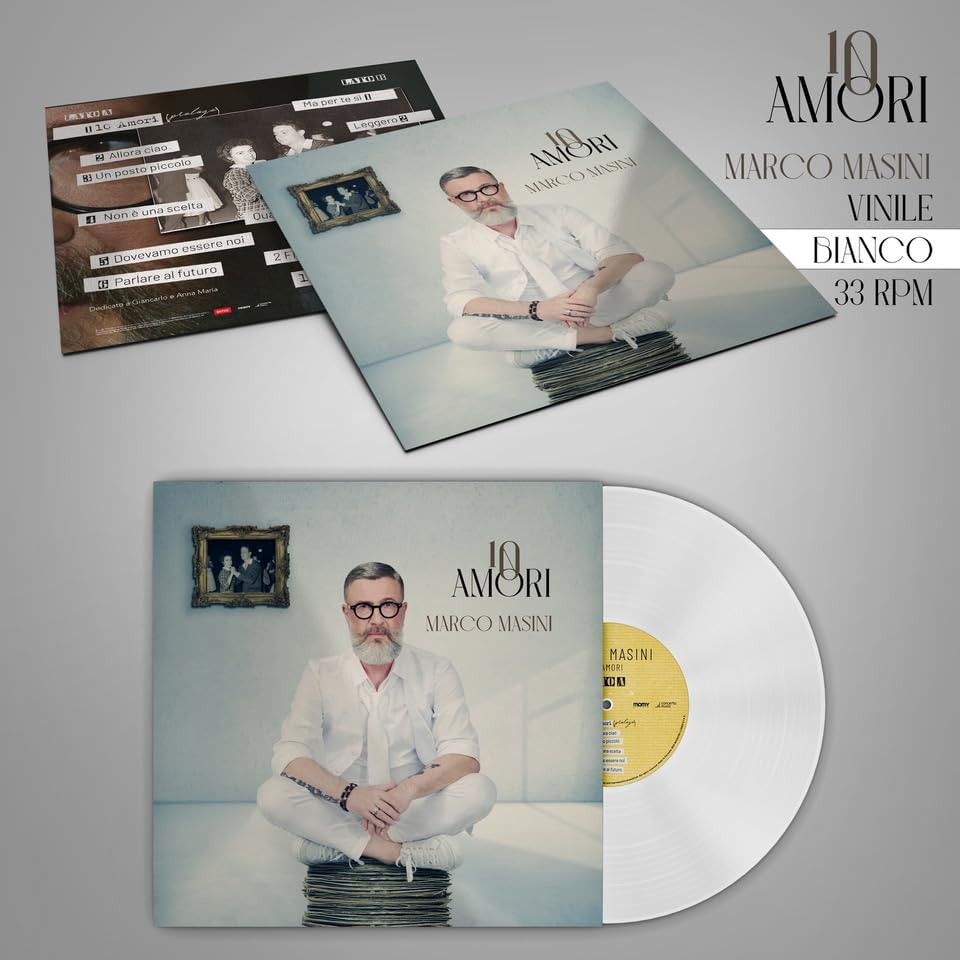 10 Amori (VINILE BIANCO, EDIZIONE NUMERATA E LIMITATA)