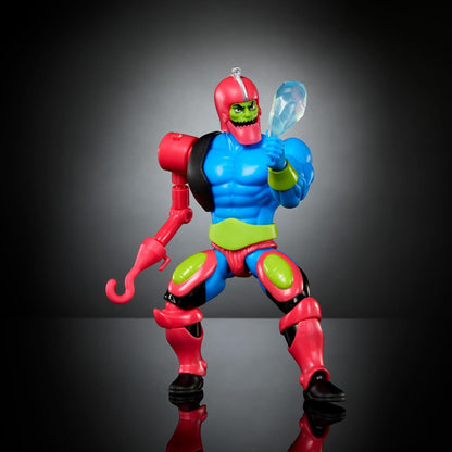 Masters of the Universe Origins Action Figure Trap Jaw Collectible, 5.5 Inch MOTU Popular Villain Toy with 16 Posable Joints & Accessories, HYD41