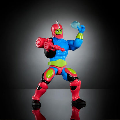 Masters of the Universe Origins Action Figure Trap Jaw Collectible, 5.5 Inch MOTU Popular Villain Toy with 16 Posable Joints & Accessories, HYD41